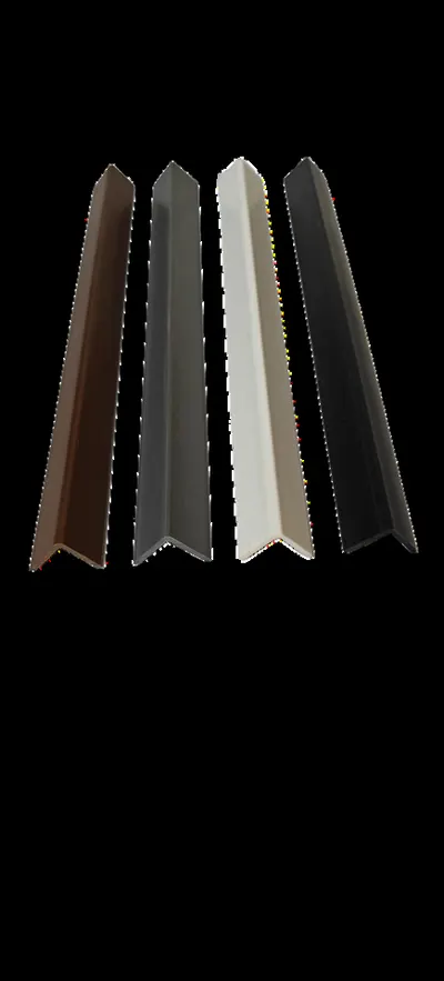 uPVC L Corner 20×20×2 mm — PVC extruded profile